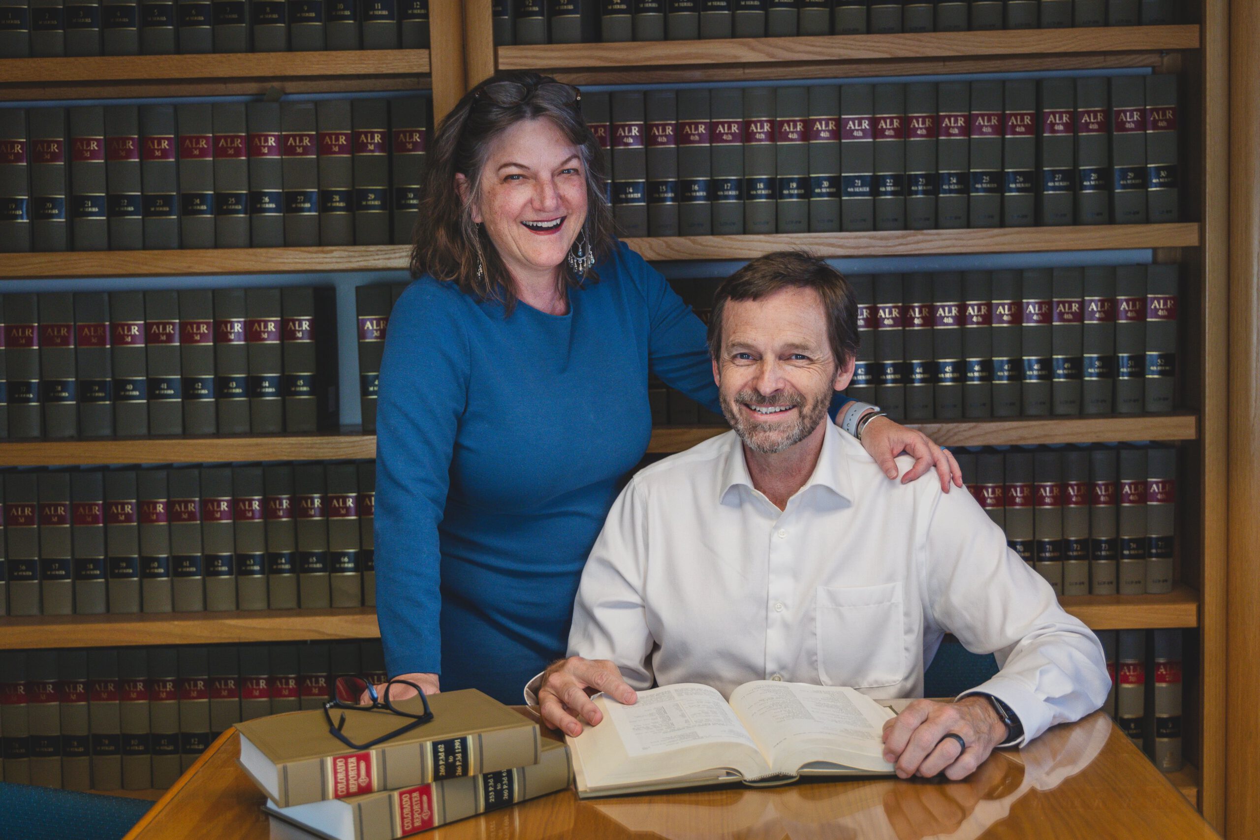 casey and mary claire mulligan at office